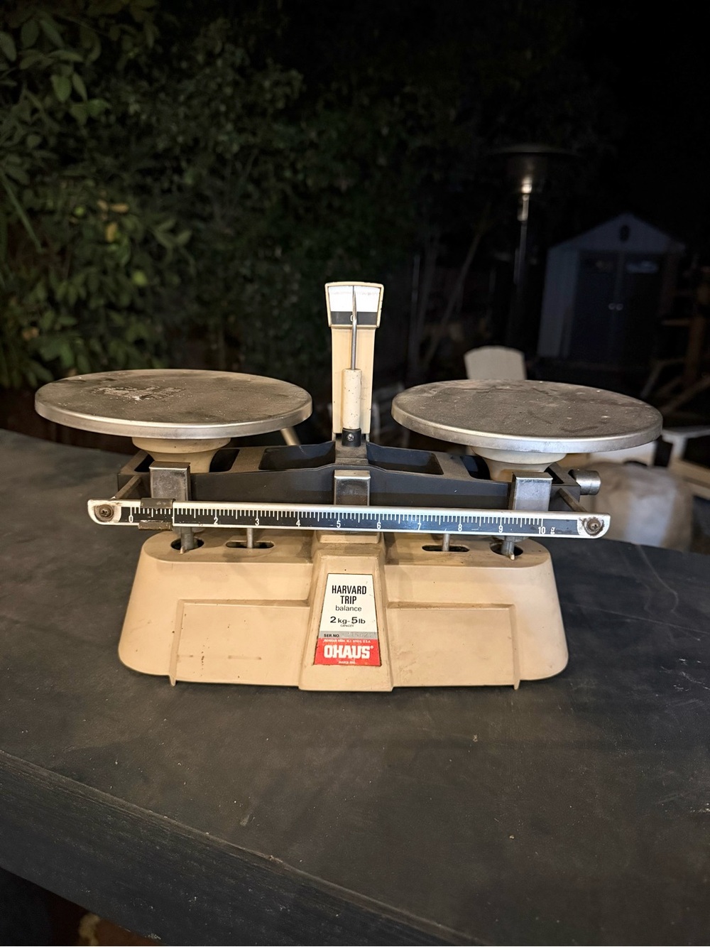 Ohaus Harvard Trip Dual Pan Balance Scale 2kg/5lb for Medical Laboratory